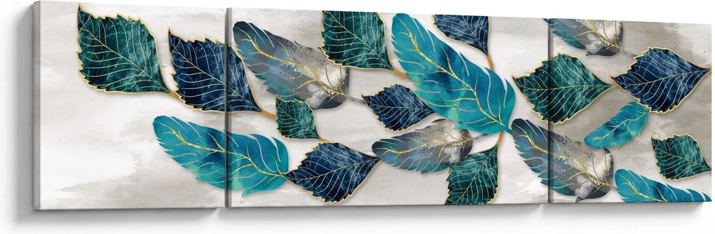 Obraz - Ilustracja pióra (170x50 cm)