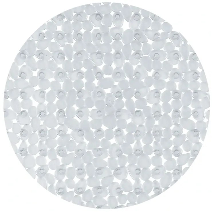 Spirella Antypoślizgowa okrągła mata prysznicowaRIVERSTONE, przezroczysta, 57 cm