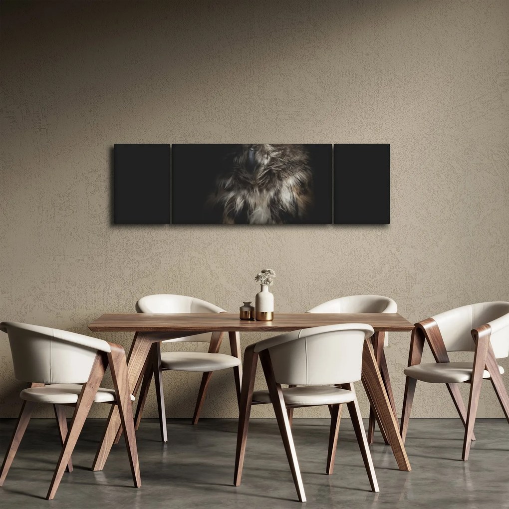 Obraz sowy (170x50 cm)