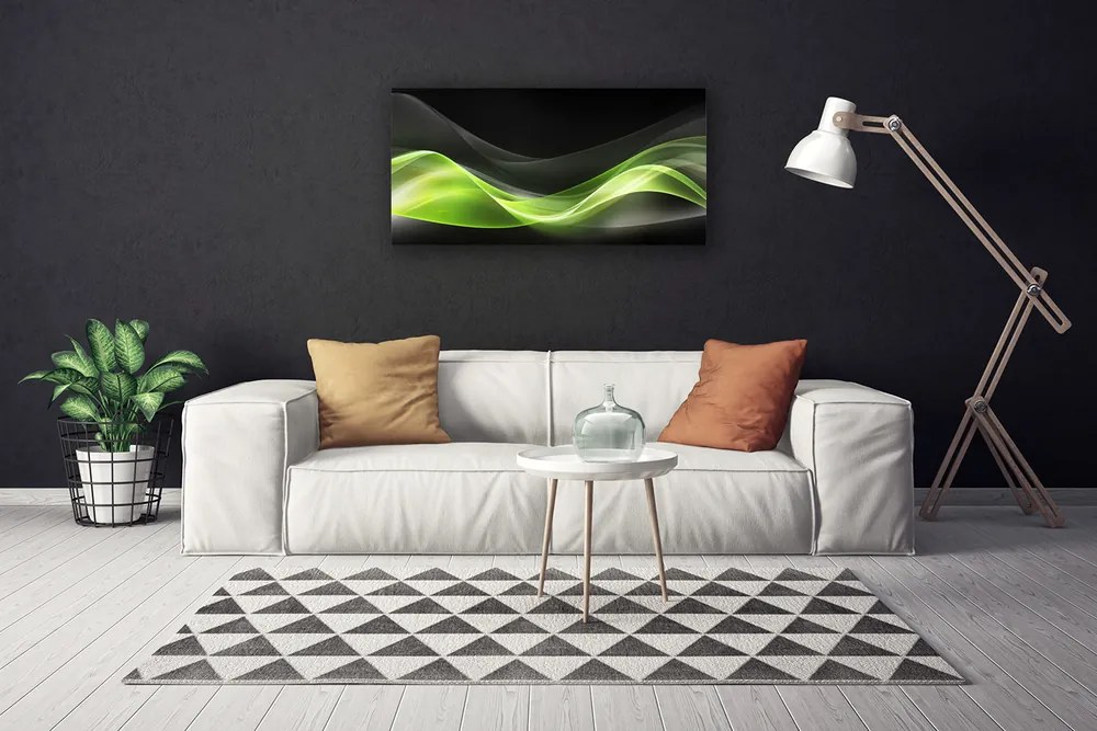 Obraz drukowany na płótnie Interakcja Barw i Kształtów