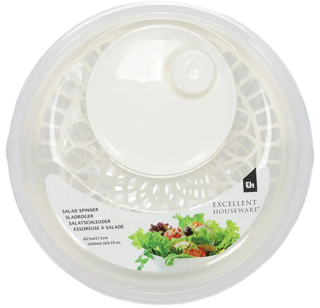 Suszarka wirówka do sałaty, Ø 25 cm