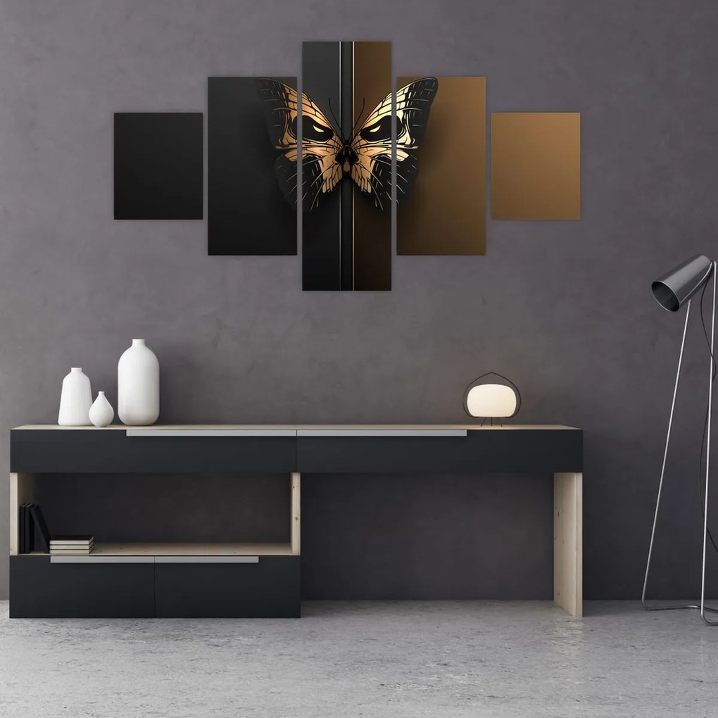 Obraz - Motyl śmierci (125x70 cm)