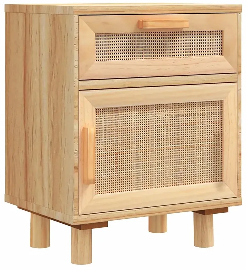 Szafka nocna na nóżkach w stylu boho H4-P19