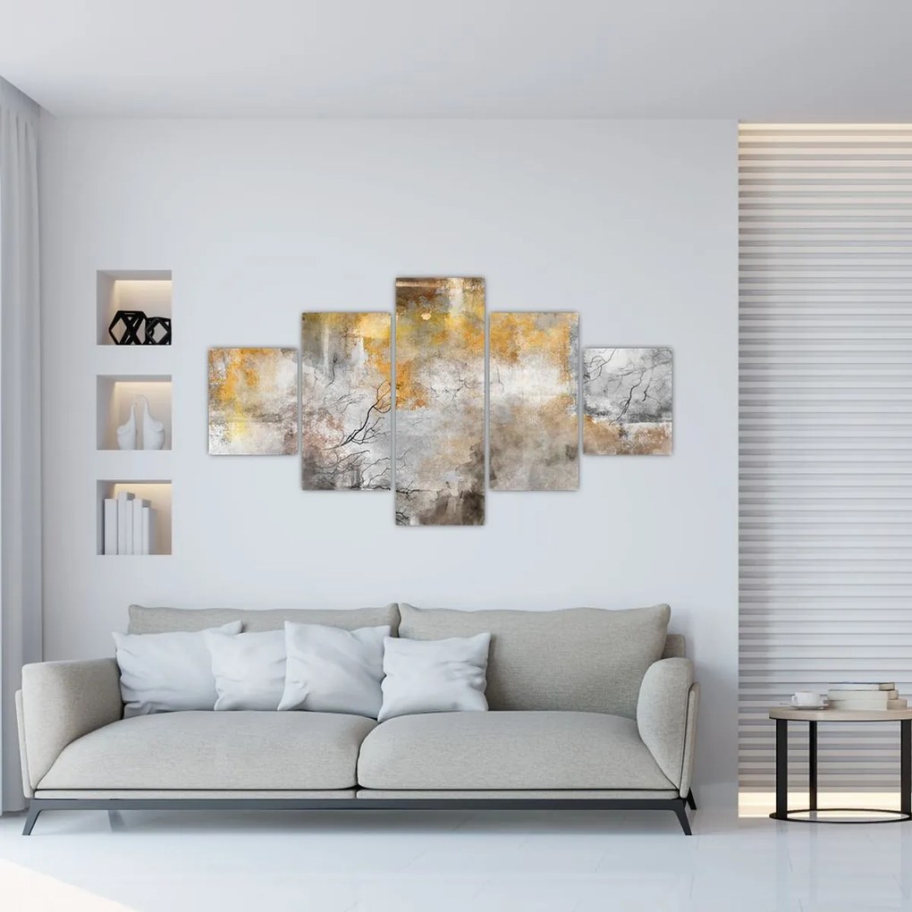 Obraz - Abstrakcja (125x70 cm)