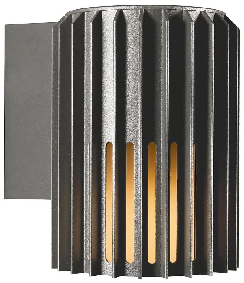 Nordlux - Kinkiet zewnętrzny ALUDRA 1xE27/15W/230V antracyt