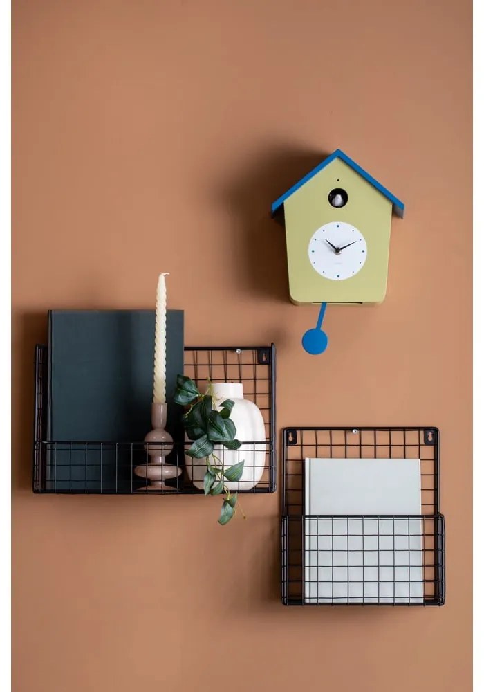 Czarna stalowa półka 40 cm Reja – PT LIVING