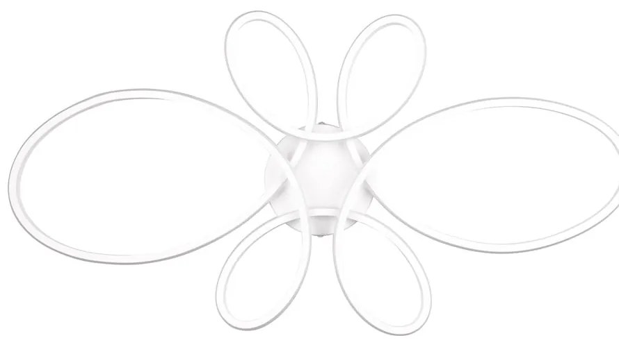 Biała lampa sufitowa LED 45.5x83 cm Fly – Trio