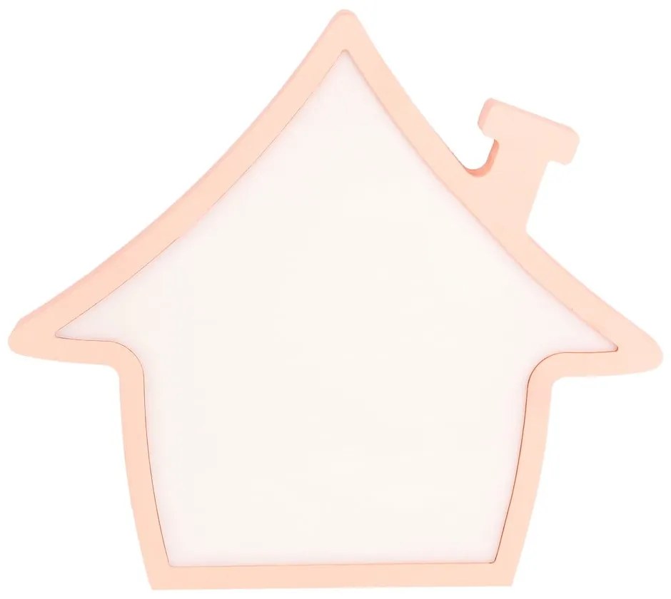 Różowa lampka dziecięca House – Candellux Lighting