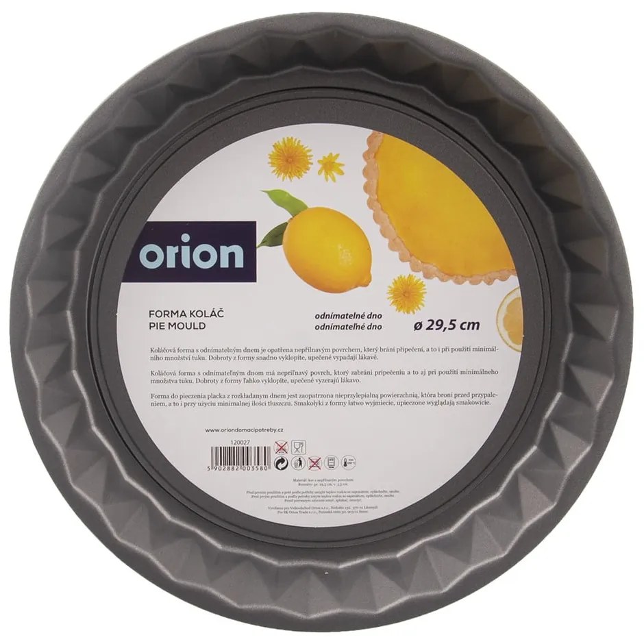 Metalowa forma do pieczenia ciast ø 29,5 cm – Orion