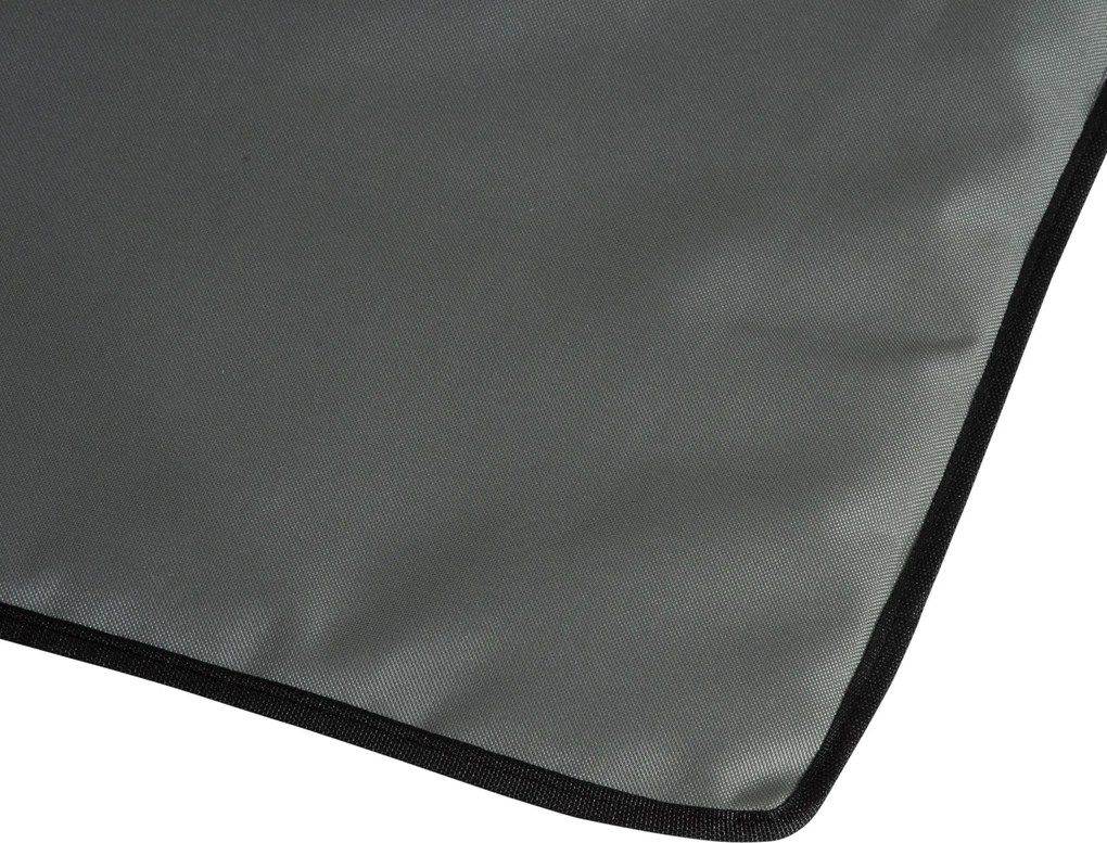 Outsunny Zestaw 2 mat plażowych, regulowany, składany, 124Dł x 53Szer x 37-50Wys cm, Szary