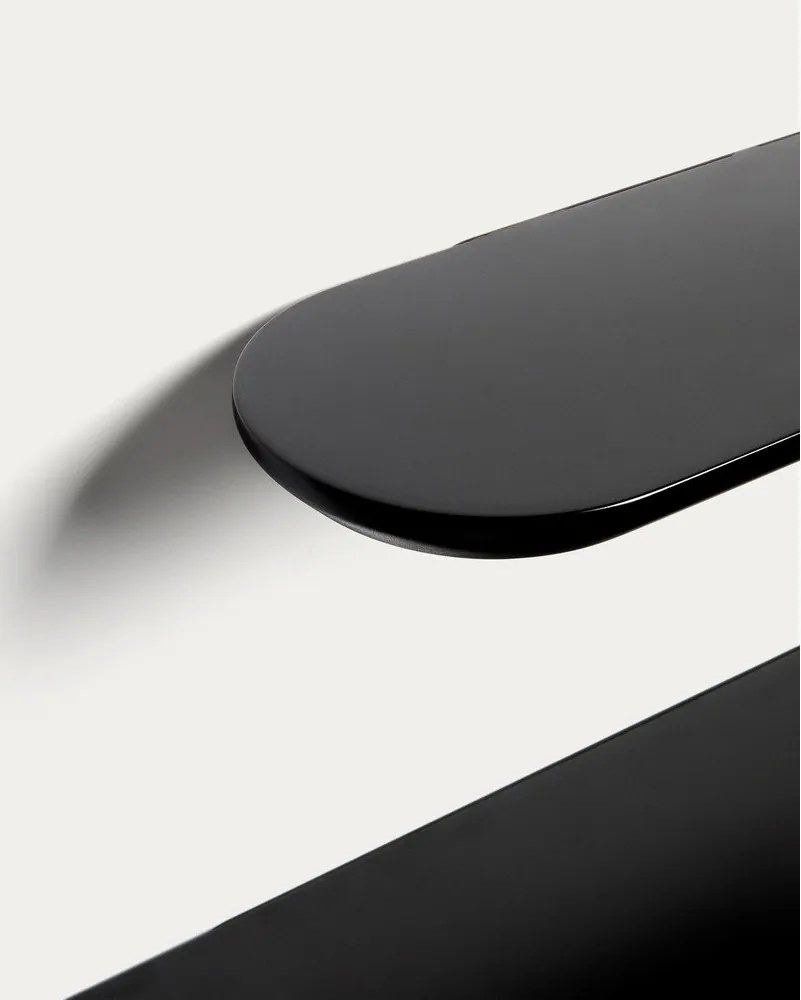 Czarne półki zestaw 2 szt. 55 cm Arely – Kave Home