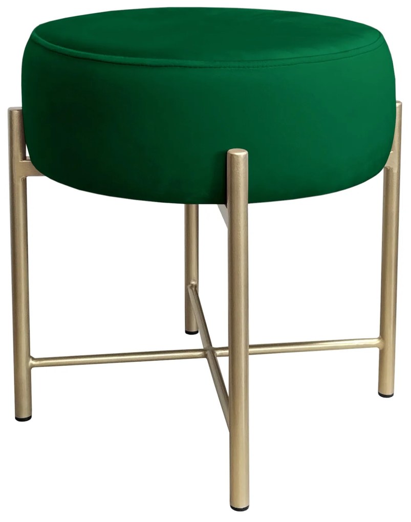 Taboret Pola noga metalowa złota MG25