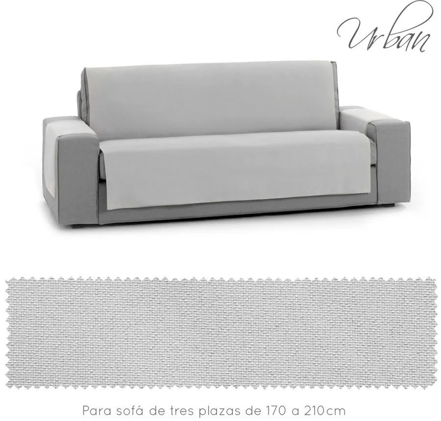 Jasnoszary pokrowiec na sofę 3-osobową Urban – Casa Selección