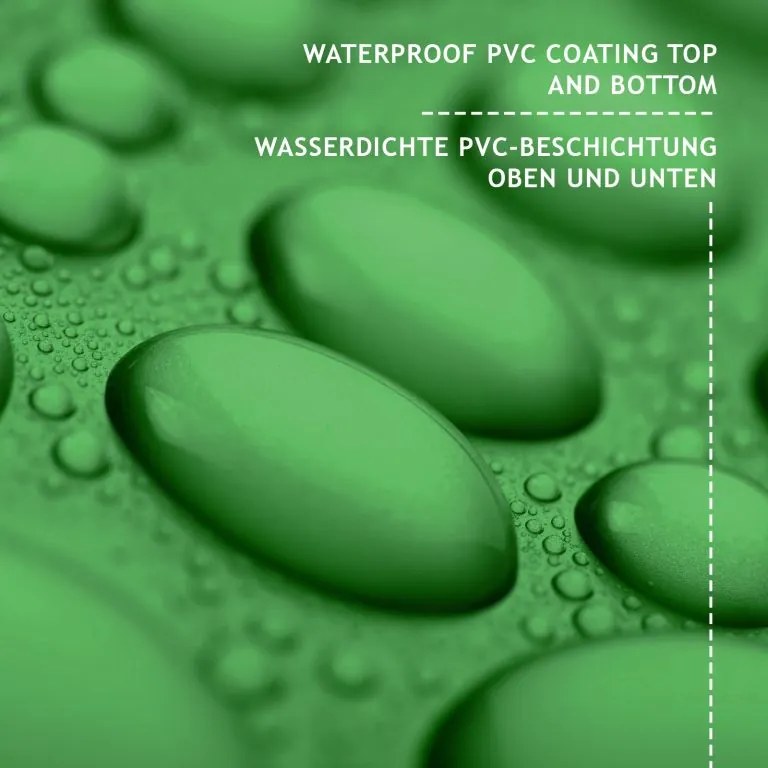 Plandeka JAGO 650 g/m², aluminiowe oczka, zielona, 3x6 m