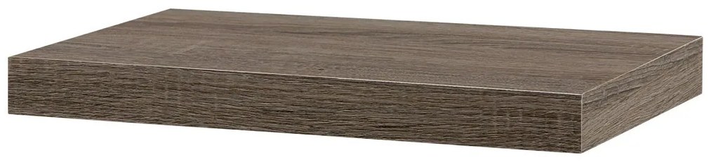 Półka ścienna P-023, dąb sonoma ciemny