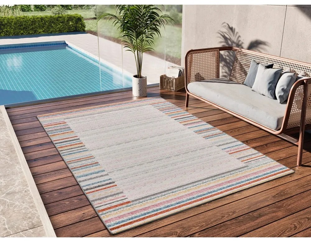 Kremowy dywan odpowiedni na zewnątrz 160x230 cm Samara – Universal