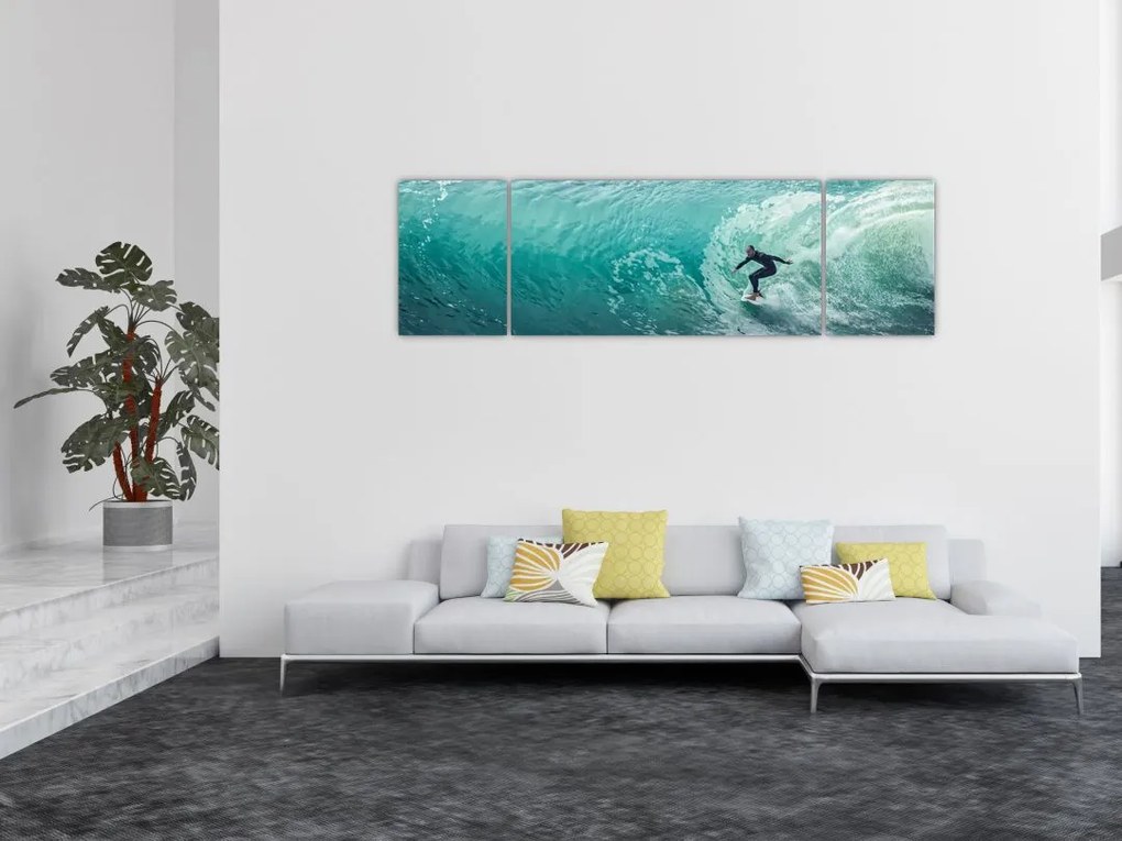Obraz surfowanie (170x50 cm)