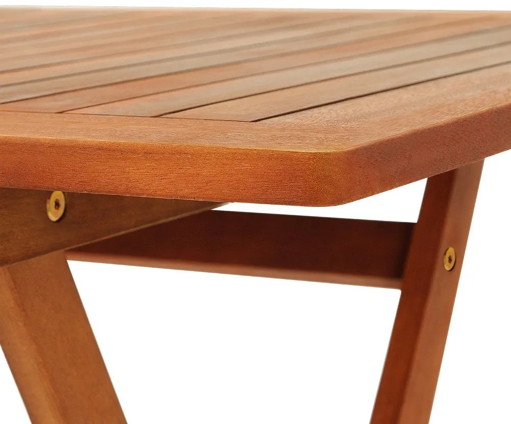 Zestaw wypoczynkowy SYDNEY, 5-częściowy, naturalne drewno Casaria