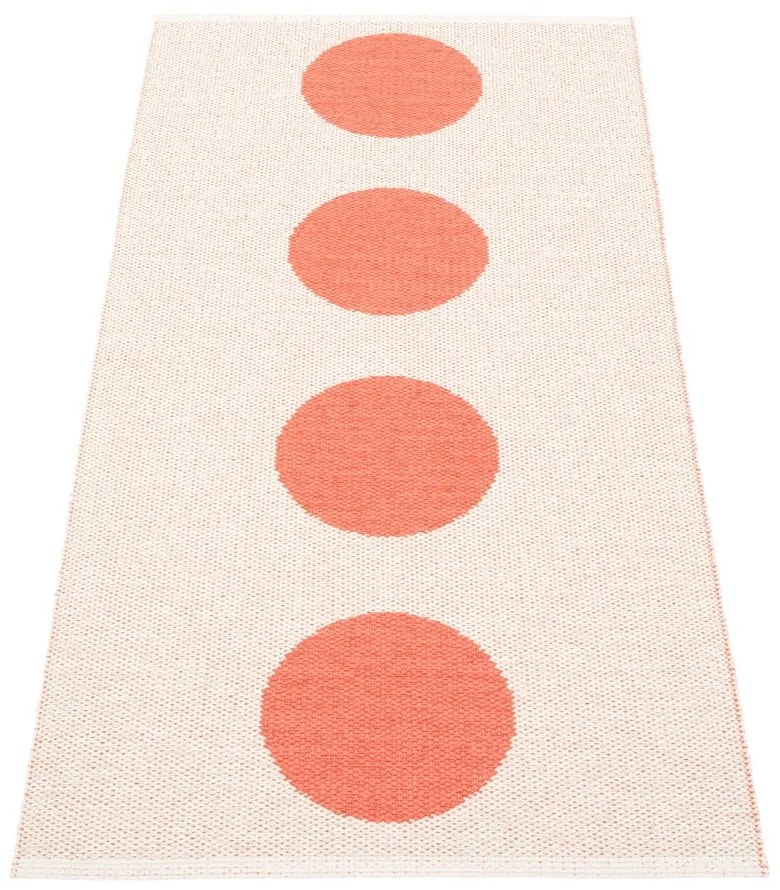 Łososiowy chodnik odpowiedni na zewnątrz 70x150 cm Vera Flamingo – Pappelina