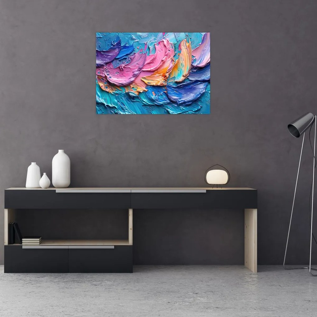 Obraz na szkle - Malarstwo olejne (70x50 cm)