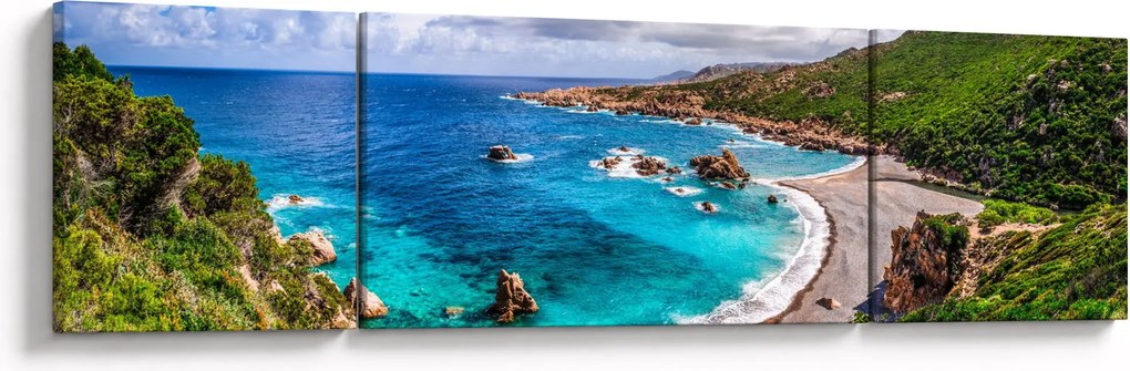 Obraz - Sardynia (170x50 cm)