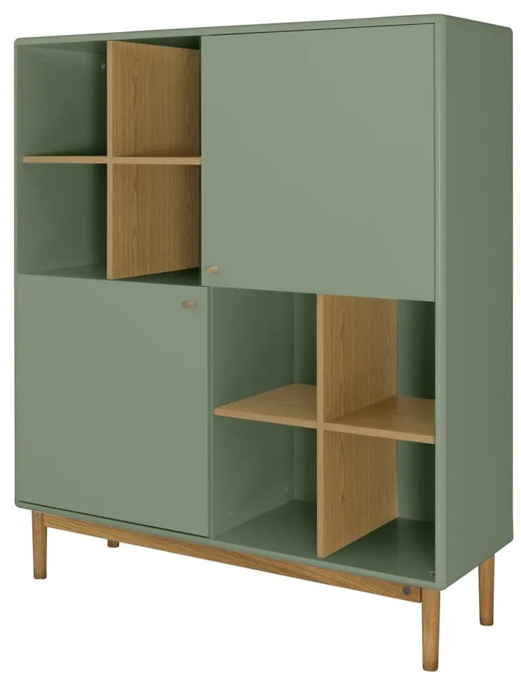 Zielony regał 118x138 cm Color Living – Tom Tailor