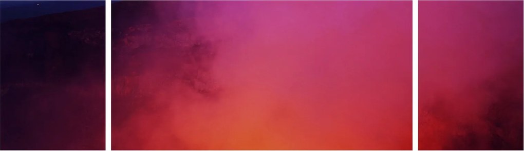 Obraz - wulkan (170x50 cm)