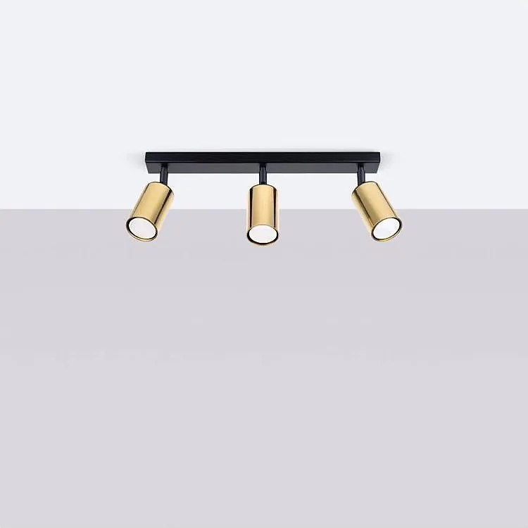 Listwa oświetleniowa WINX 3 czarna/złota