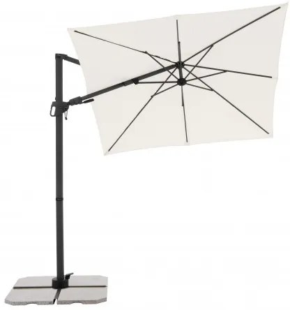 DERBY DX 210 x 210 cm - parasol ogrodowy z boczną nóżką : Substancja Desen - 820