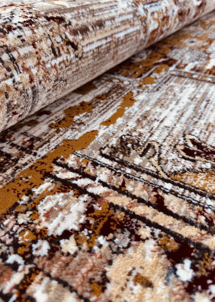 Dywan vintage Vivaldi klasyka brązowy 120 cm x 180 cm