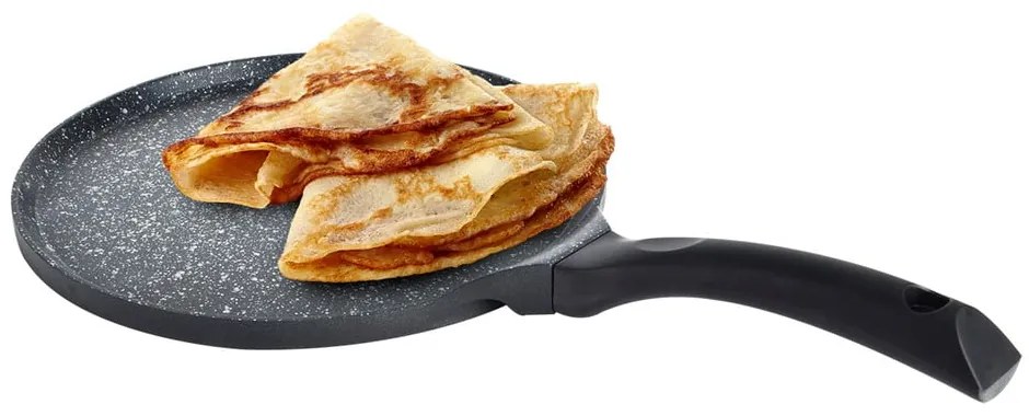 Patelnia do naleśników z nieprzywierającego aluminium Pfluon Granit Orion Grande, ⌀ 27 cm