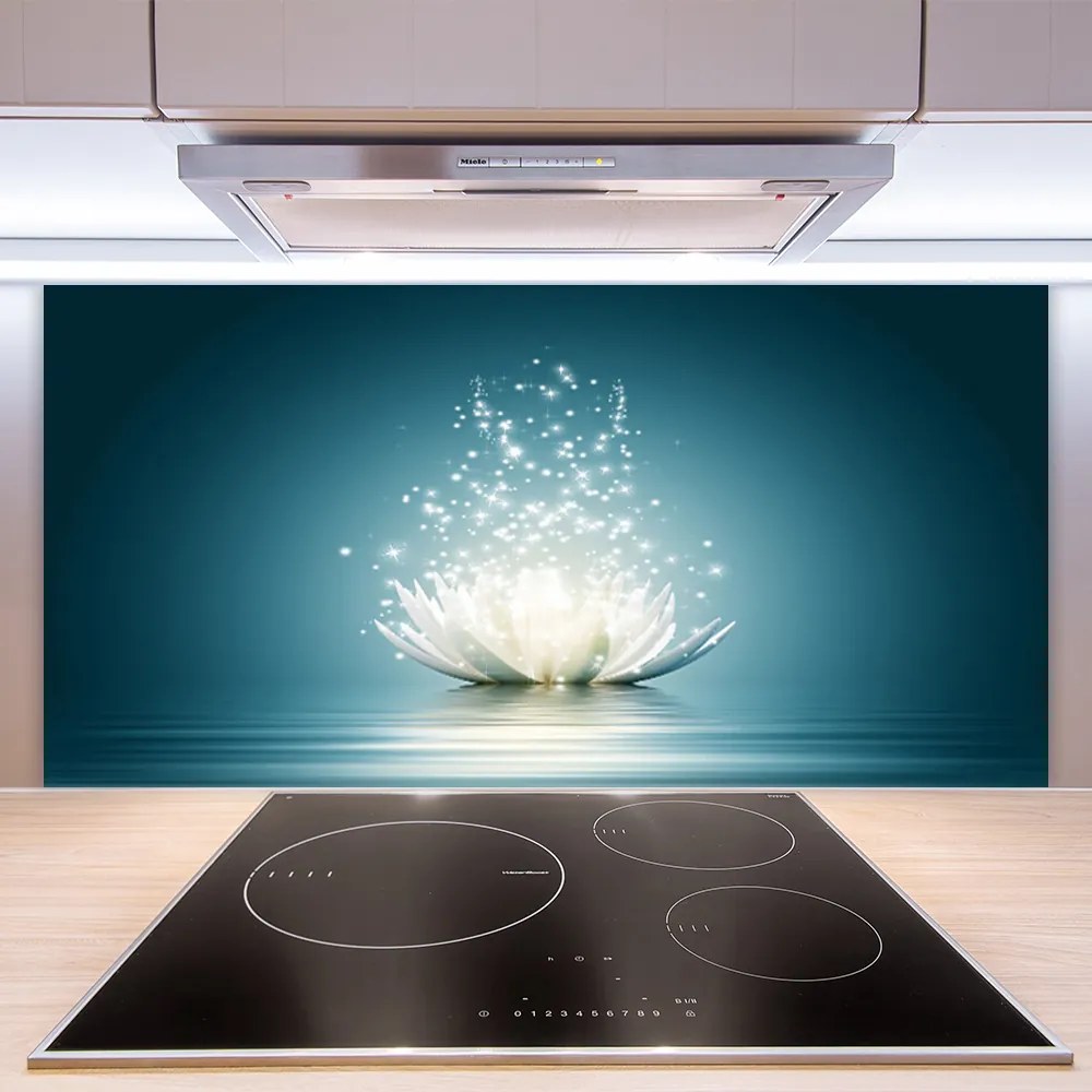 Panel nad blat kuchenny Harmonijny Rozkwit Lotosu