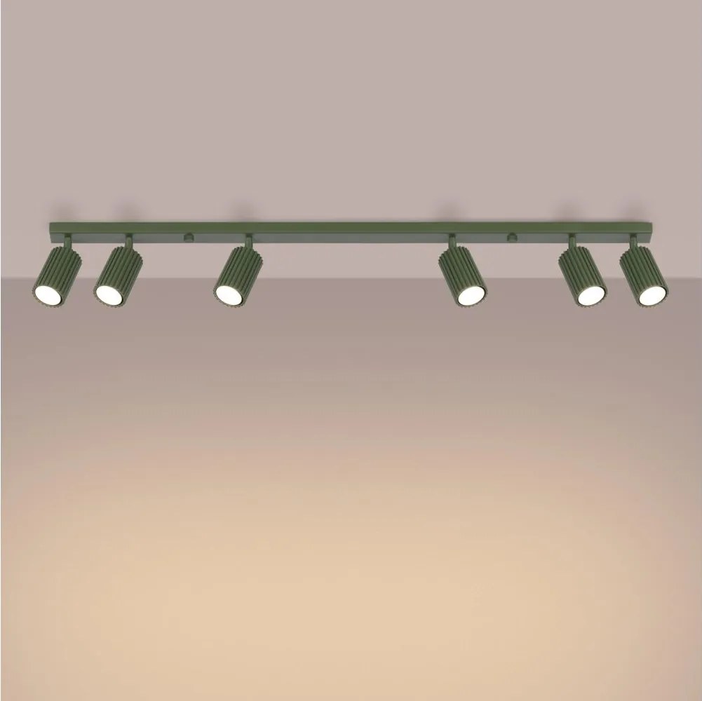 Brilagi - LED Oprawa punktowa CRESTO 6xGU10/10W/230V zielona