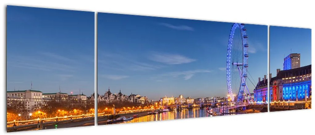 Obraz London Eye (170x50 cm)