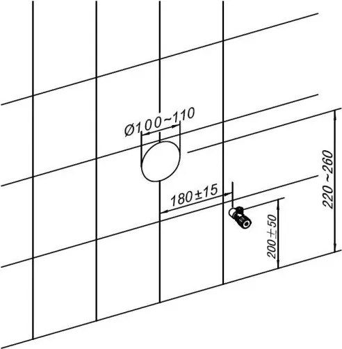 Moduł sanitarny 805 do toalety wiszącej – biały