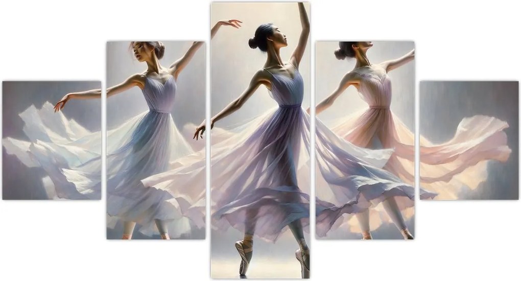 Obraz - Trzy baletki (125x70 cm)