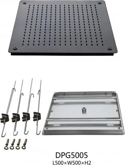 Deszczownica sufitowa XXL kwadratowa DPG5005