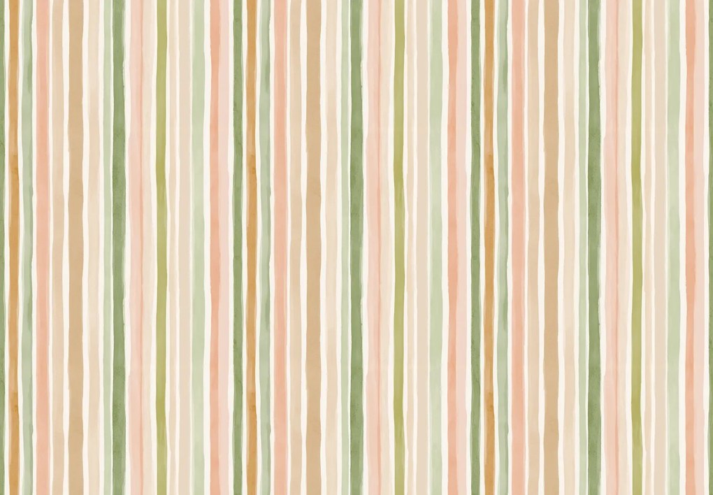 Fototapeta - Pastelowe paski (196x136 cm)