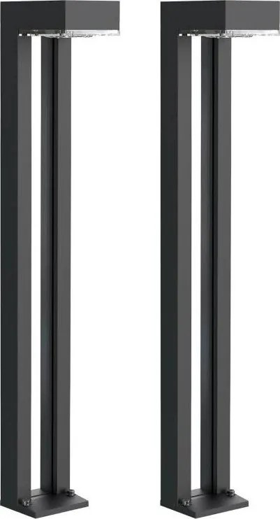 Viking - ZESTAW 2x lampa solarna LED 1W/3,7V IP44 3000K 2000 mAh