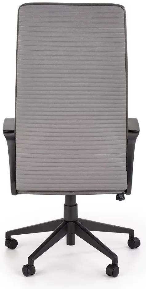 Popielaty fotel obrotowy do biura - Silver