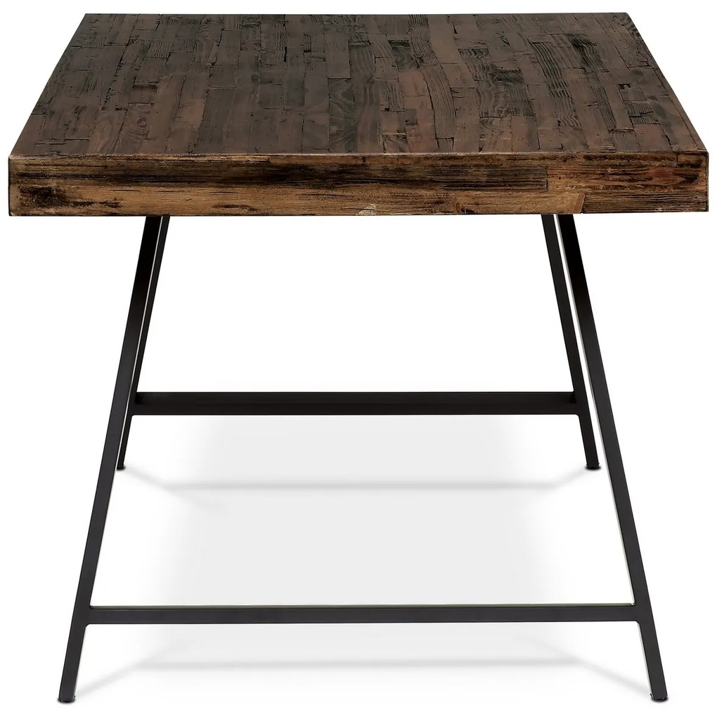 Stół do jadalni z litego drewna 180 x 90 cm, sosna