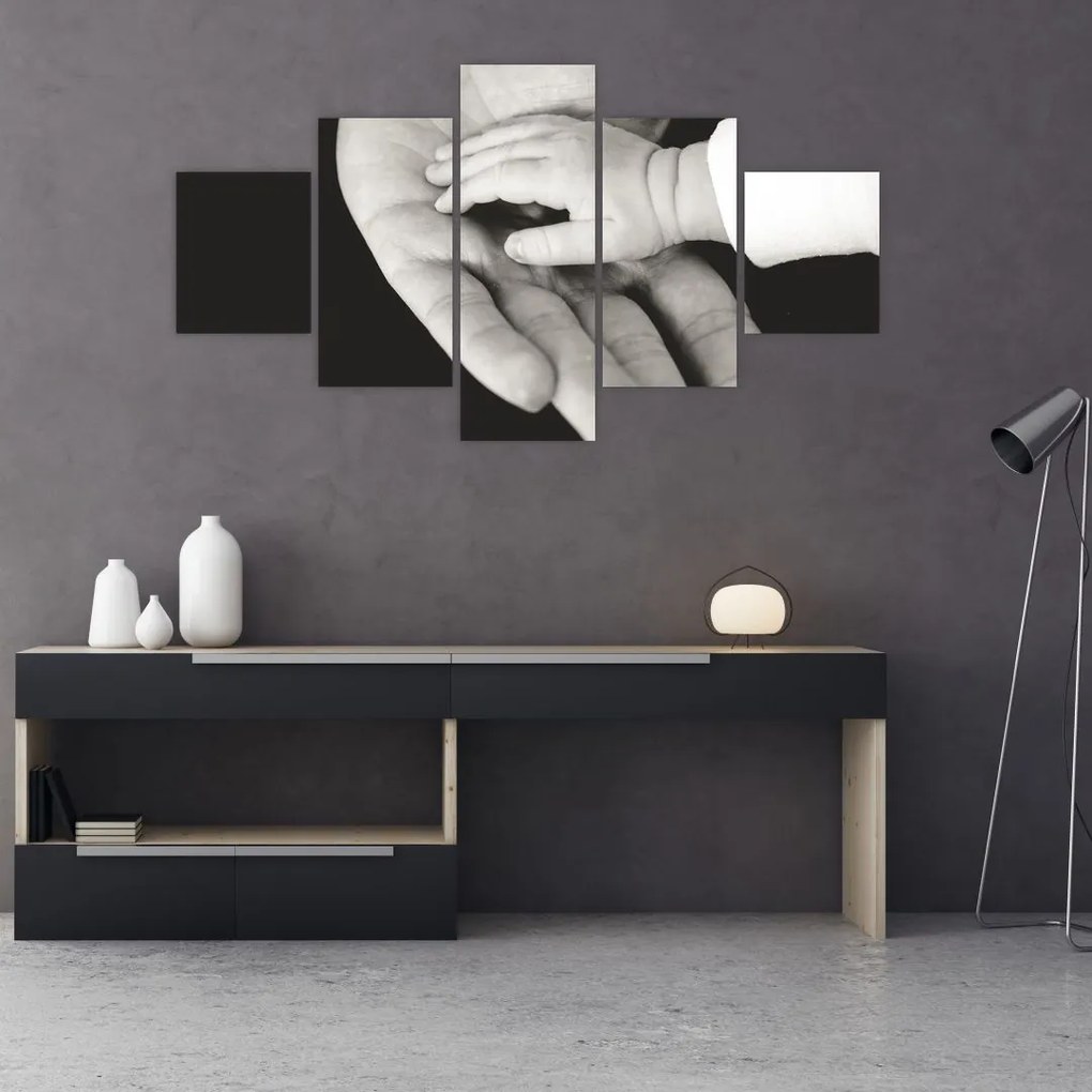 Obraz dłoni (125x70 cm)