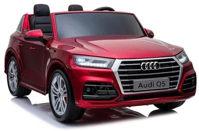 Pojazd na akumulator nowe audi q5 2-osobowe czerwone lakierowane