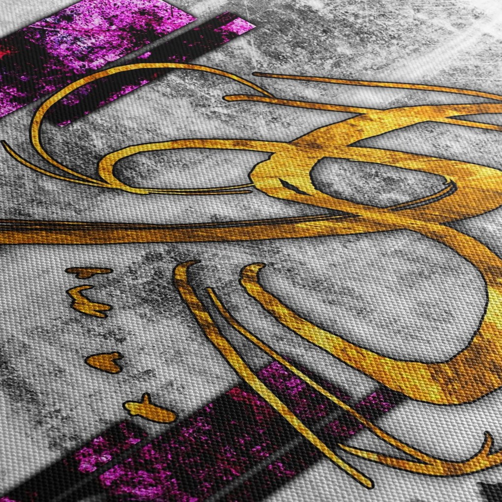 Obraz abstrakcji (125x70 cm)