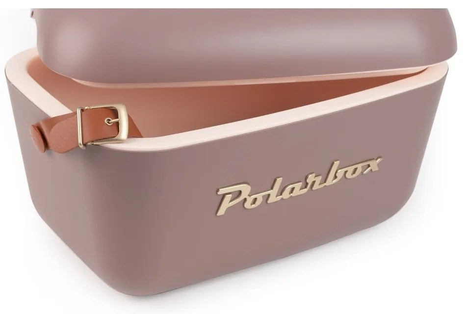 Brązowy pojemnik chłodzący 12 l Classic Gold – Polarbox