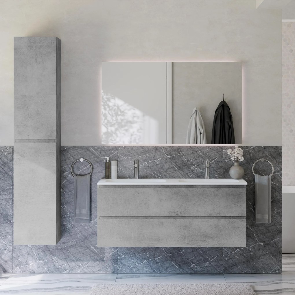 Badmöbel-Set AVA 120 cm mit Waschbecken