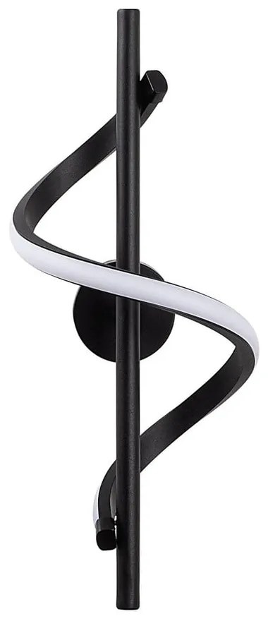 Czarny kinkiet LED Likma – Opviq lights