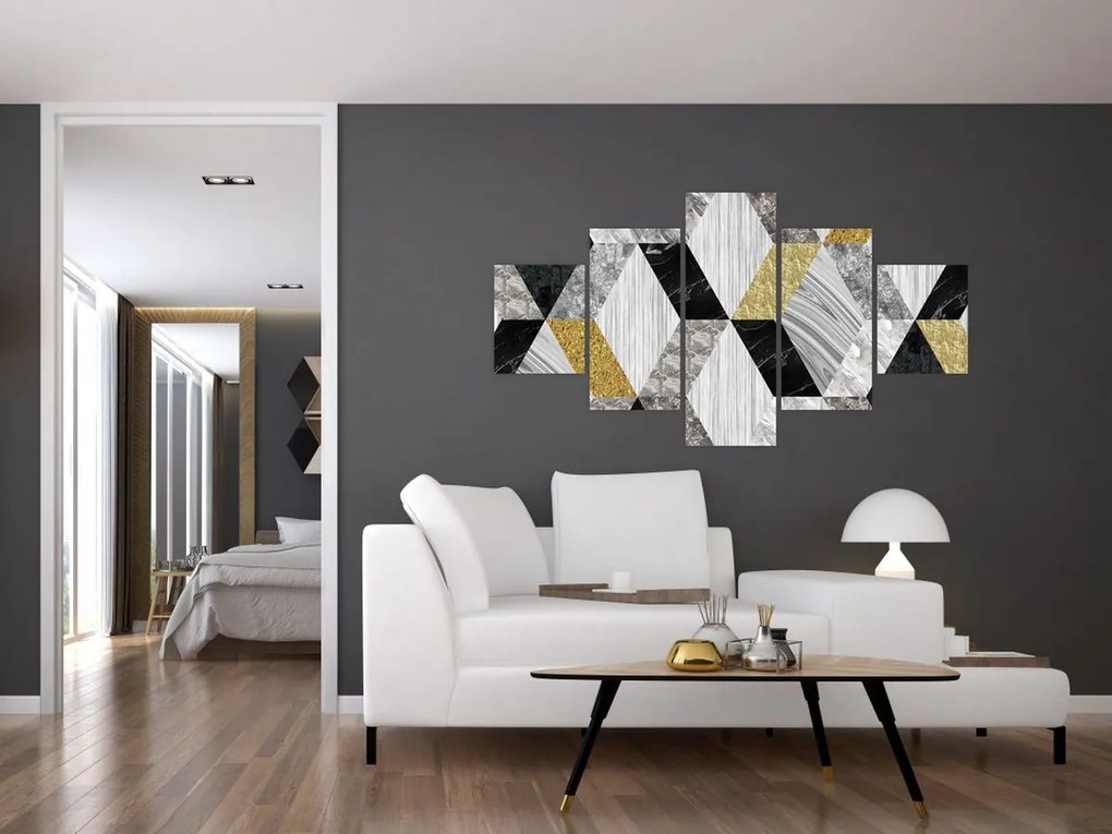 Obraz - Teksturowany wystrój (125x70 cm)
