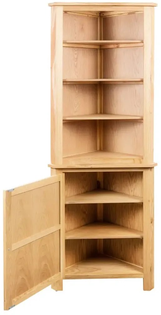 Wysoka szafka narożna stojąca dąb L0-D51