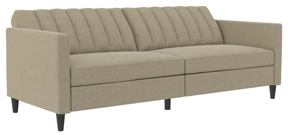 Beżowa rozkładana sofa 86 cm Celine – Støraa